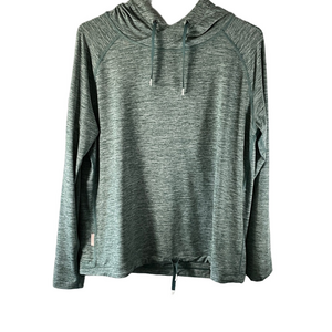 Kari Traa Green/Gray Blend Knit Top